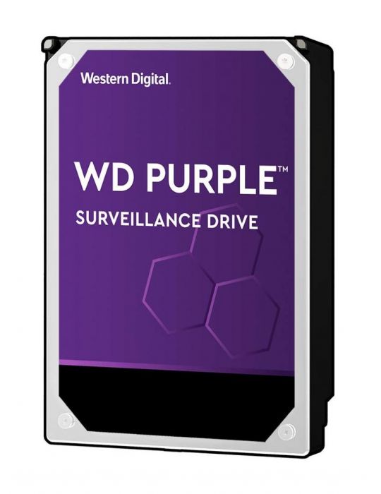 Hdd intern wd 3.5 8tb purple sata3 intellipower (7200rpm)  256mb Wd - 1