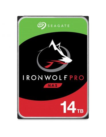 Hdd intern seagate 3.5 14tb ironwolf pro sata 6gb/s 7200rpm