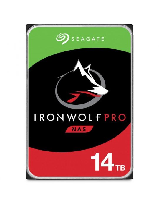 Hdd intern seagate 3.5 14tb ironwolf pro sata 6gb/s 7200rpm Seagate - 1