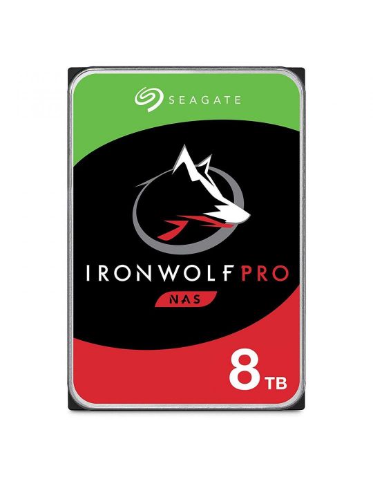 Hdd intern seagate 3.5 8tb ironwolf pro sata 6gb/s 7200rpm Seagate - 1
