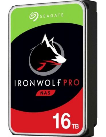 Hdd intern seagate 3.5 16tb ironwolf pro sata 600 mb/s