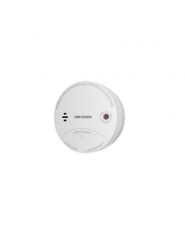 Detector de fum wireless hikvision ds-pd1-smk-w 433mhz rf two-way wireless