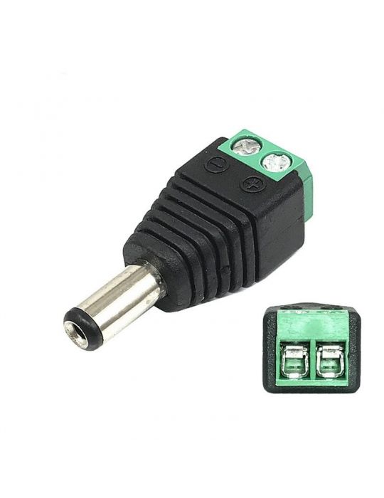 Conector de alimentare (tata) 12v cu surub 5.5*2.1mm ln-ct01g pachet Other - 1