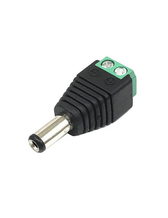 Conector de alimentare (tata) 12v cu surub 5.5*2.1mm ln-ct01g pachet Other - 1