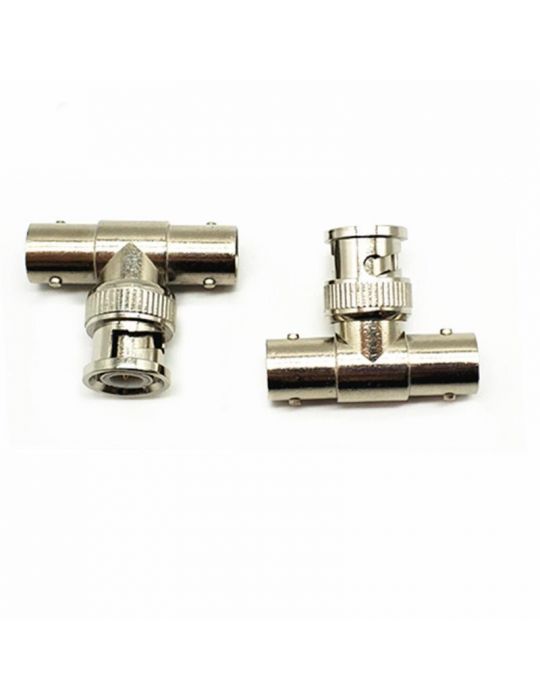Conector bnc tata la 2 x conectori bnc mama ln-ctb03a Other - 1