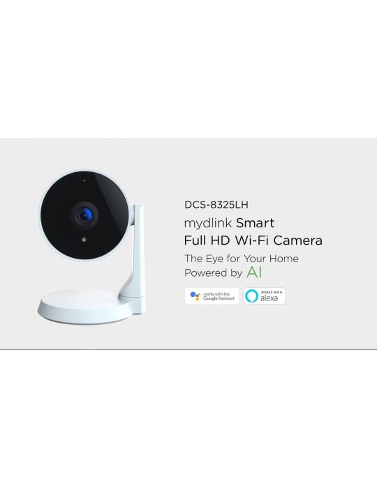 Camera d-link de supraveghere smart full-hd wi-fi dcs-8325lh 2 megapixel D-link - 1