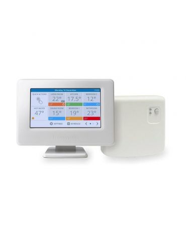 Termostat evohome controller multizona wireless cu wi-fi honeywell atp921r3052 touch