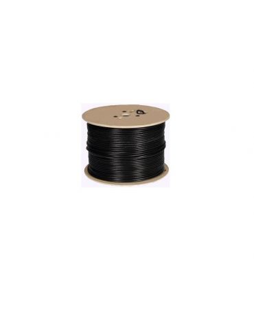 Cablu coaxial rg59 cca hikvision ds-1lc1sca-200b lungime 200metri conductor material