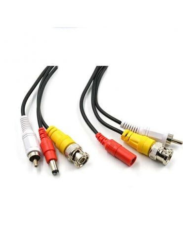 Cablu video cu alimentare si  audio 20 metri ln-ec04-20m-audio conectori: