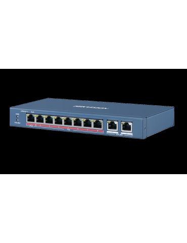 Hikvision unmanaged network switch ds-3e0310hp-e 1× 10/100 mbps hipoe port