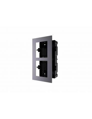 Panou frontal pentru 2 module de videointerfon modular hikvision ds-kd-acf2