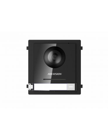 Panou videointerfon modular de exterior hikvision ds-kd8003-ime1/eu 1 xbuton apelare camera