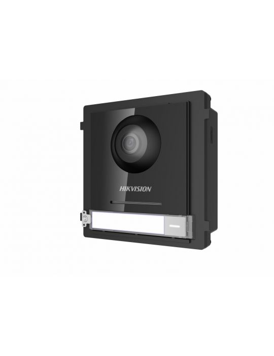 Panou videointerfon modular de exterior hikvision ds-kd8003-ime1/eu 1 xbuton apelare camera Hikvision - 1