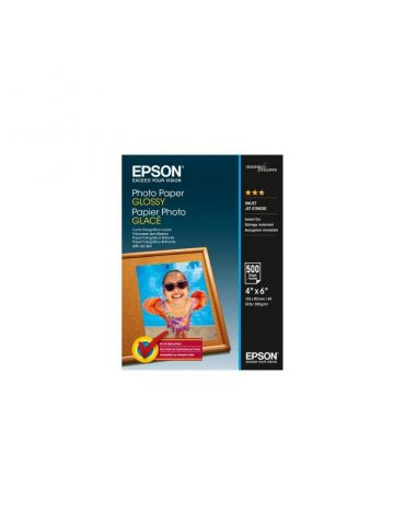 Hartie foto epson s042549 dimensiune 10x15cm 500 coli tip glossy