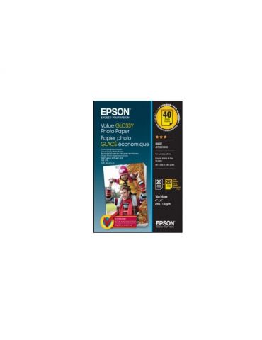 Hartie foto epson s400044 dimensiune 10x15cm 40 coli tip glossy