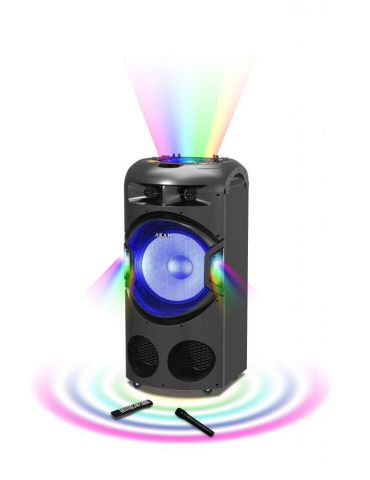 Akai dj-by4l boxa portabila bluetooth  portable bluetooth speaker with disco