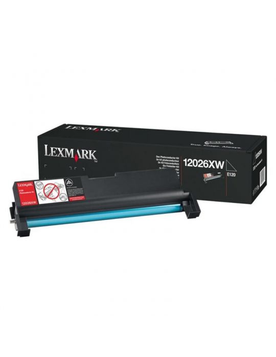 Drum lexmark 12026xw black 25 k e120  e120n Lexmark - 1