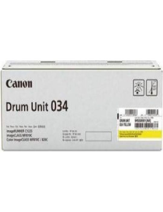 Drum unit canon ducexv034y yellow capacitate 34000 pagini  pentru imagerunner Canon - 1