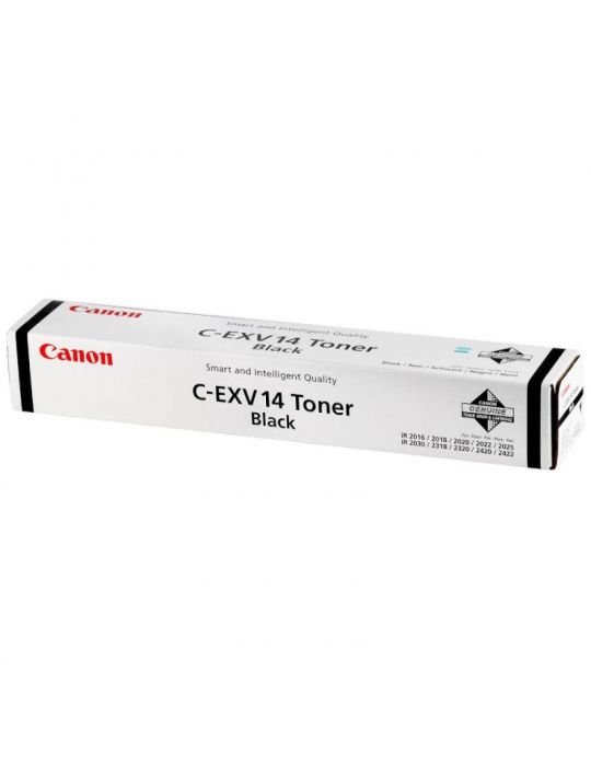 Toner canon exv14s black capacitate 8300 pagini pentru ir2016/2020 series Canon - 1