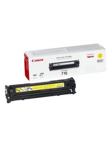 Toner canon crg718y yellow capacitate 2900 pagini pentru lbp-7200cdn