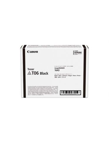 Toner canon crg-t06 black 20.5k pagini pentru ir advance 1643i/1643if.