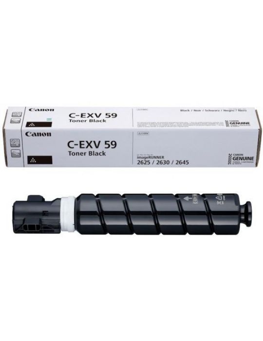Toner canon c-exv59b black capacitate 30k pagini pentru ir 2625i/2630i/2645i. Canon - 1
