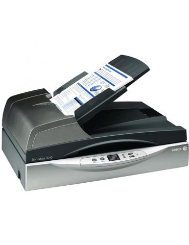 Scanner xerox documate 3640 flatbed color a4 40ppm/80ipm 600 dpi