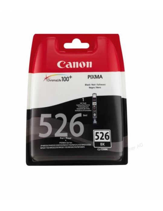 Cartus cerneala canon cli-526bk black pentru canon pixma ip4850 pixma Canon - 1