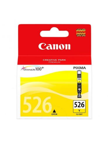 Cartus cerneala canon cli-526y yellow pentru canon pixma ip4850 pixma
