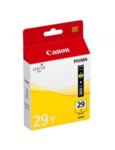 Cartus cerneala canon pgi-29y yellow pentru pixma pro-1.