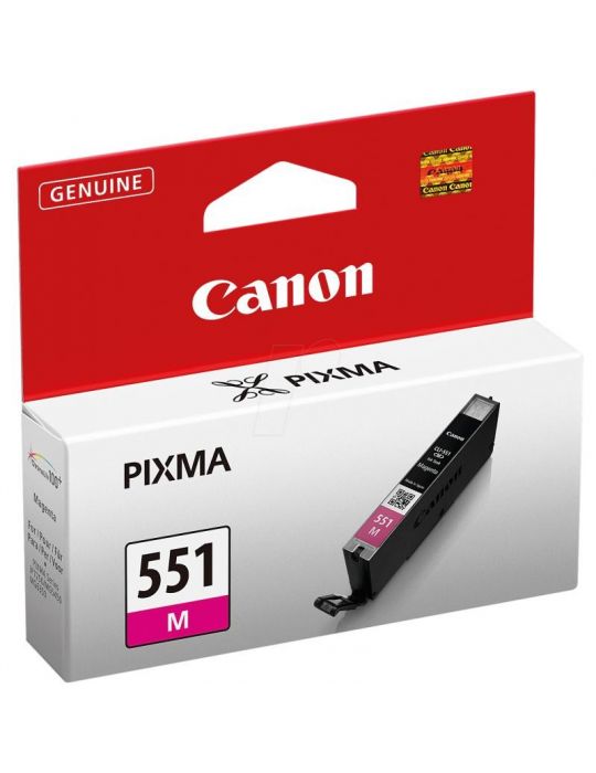 Cartus cerneala canon cli-551m magenta capacitate 7ml pentru canon pixma Canon - 1