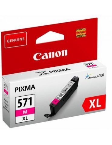 Cartus cerneala canon cli-571xl magenta capacitate 11ml pentru canon pixma