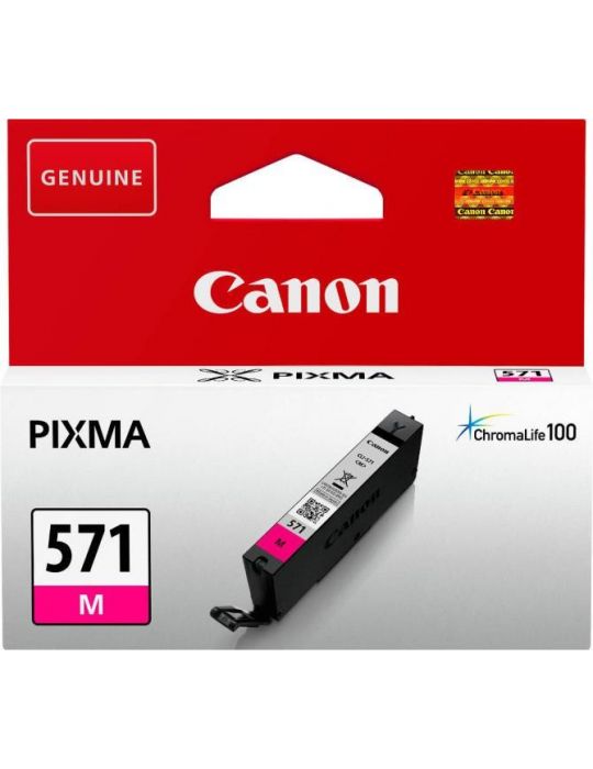 Cartus cerneala canon cli-571m magenta capacitate 7ml pentru canon pixma Canon - 1