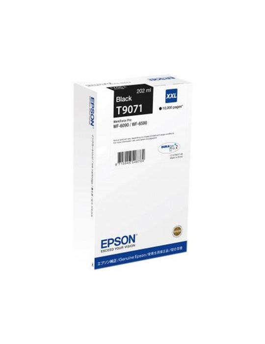 Cartus cerneala epson t9071 black capacitate 202ml pentru workforce pro Epson - 1