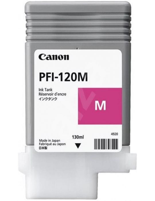 Cartus cerneala canon pfi-120m magenta capacitate 130ml pentru canon tm Canon - 1