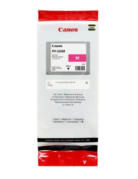 Cartus cerneala canon pfi-320m magenta capacitate 300ml pentru canon tm Canon - 1