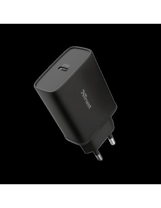 Incarcator rapid pentru perete qmax 18w ultra-fast usb-c wall charger Trust - 1