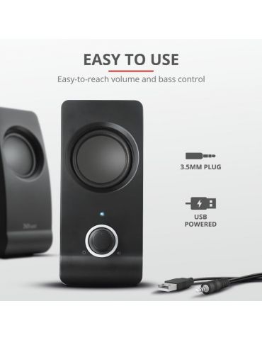 Boxe stereo trust remo 2.0 speaker set  specifications general type