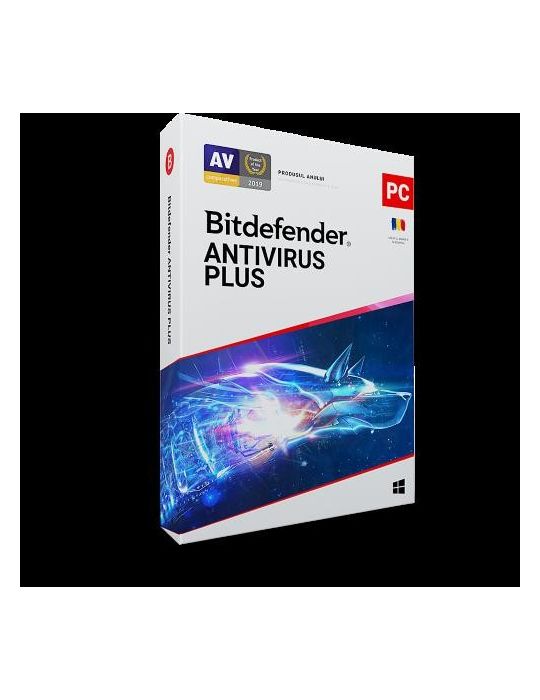 Licenta retail bitdefender antivirus plus 2021 - protectie de baza Bitdefender - 1