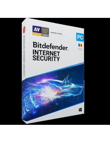 Licenta retail bitdefender internet security 2021 - protectie completa pentru