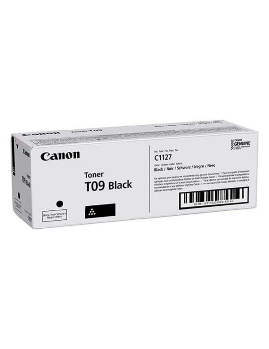 Toner canon crg-t09 black 7.6k pagini pentru i-sensys c1127i/if/p. Canon - 1