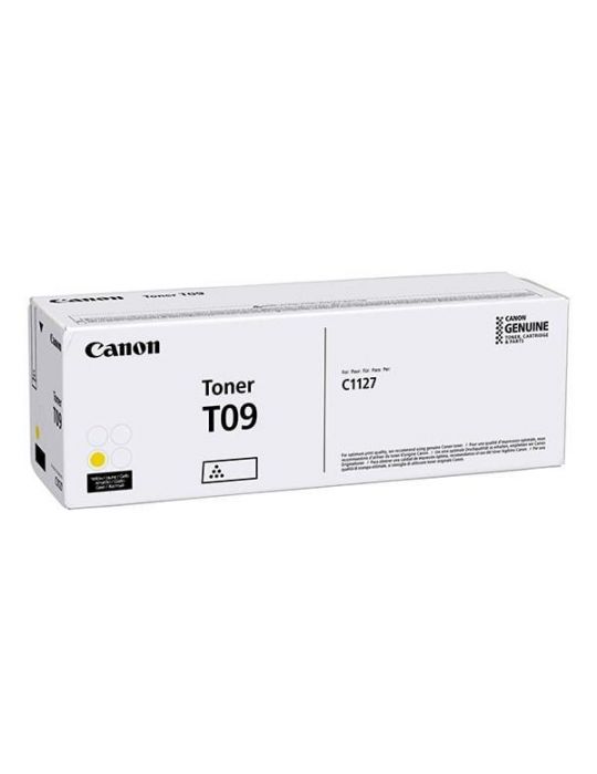 Toner canon crg-t09 yellow 5.9k pagini pentru i-sensys c1127i/if/p. Canon - 1