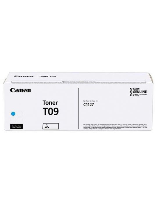 Toner canon crg-t09 cyan 5.9k pagini pentru i-sensys c1127i/if/p. Canon - 1