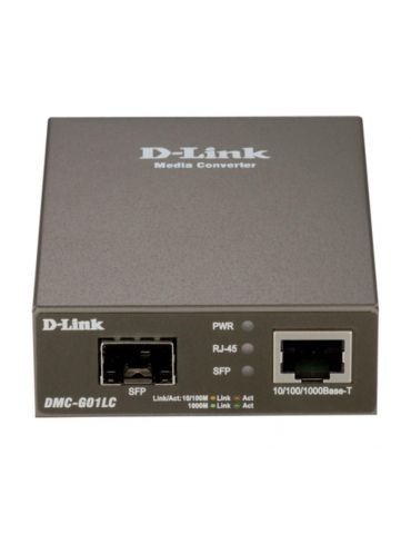 D-link dmc g01lc 1000baset to sfp standalone media converter 1