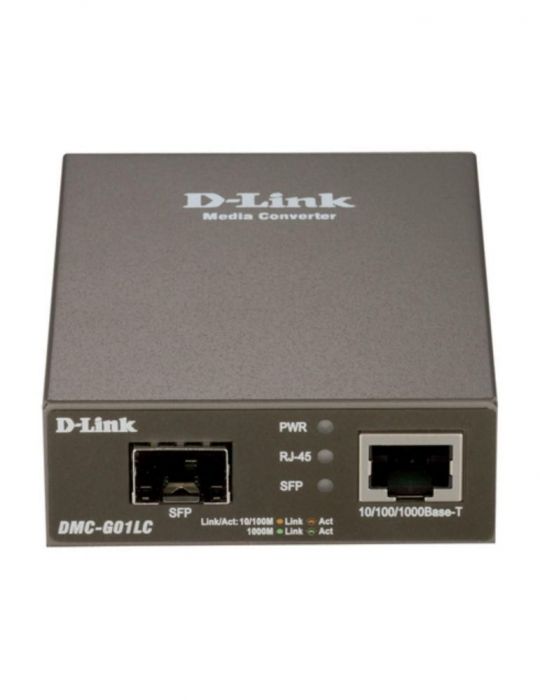 D-link dmc g01lc 1000baset to sfp standalone media converter 1 D-link - 1