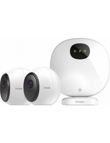D-link pro wire-free camera kit dcs-2802kt indoor security camera hub