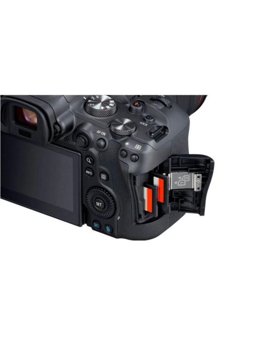 Camera foto canon mirrorless eos r6 body black sensor full Canon - 1