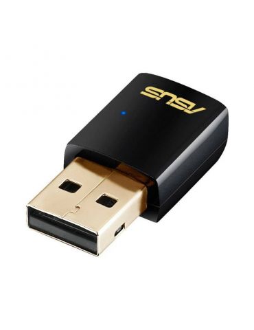 Adaptor wireless asus ac600 dual-band 150/433mbps usb2.0