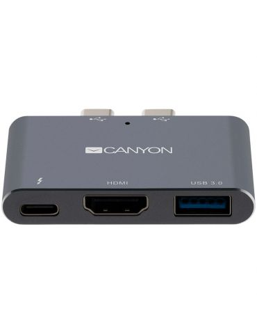 Canyon multiport docking station with 3 port with thunderbolt 3