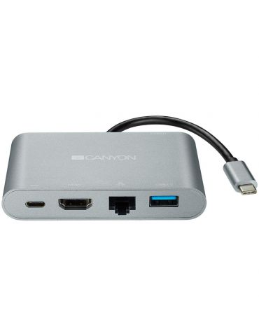 Canyon ds-4 multiport docking station with 5 ports: 1*type c